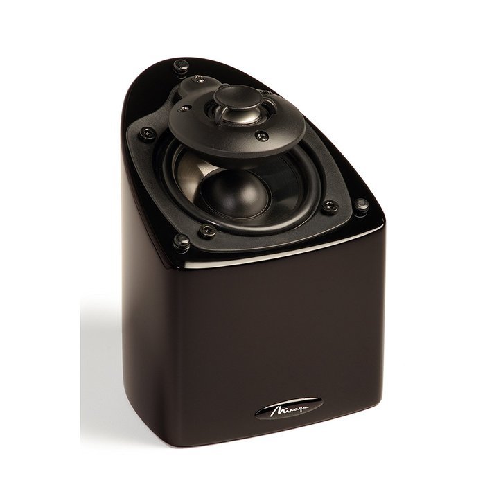 Mirage Nanosat Prestige Small High-Performance Speaker (Single, Black Lacquer) (Discontinued by Manufacturer) N5
