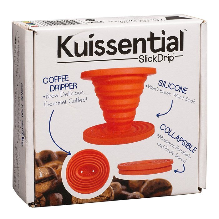 Kuissential SlickDrip - Collapsible Silicone Coffee Dripper, Filter Cone N5