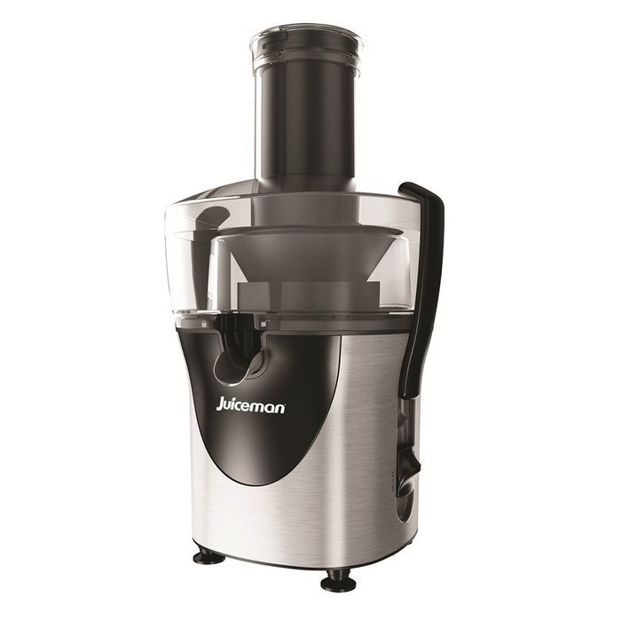 Juiceman JM8000S All-in-One Juice Extractor, Stainless Steel/Black N3
