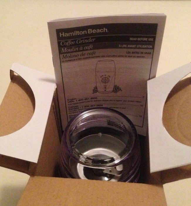 Hamilton Beach 12 Cup Coffee Grinder N5