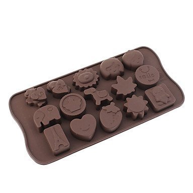 Y&XL&H Toys Theme Silicone Chocolate Mould N2
