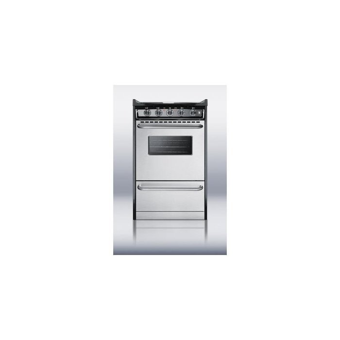 TEM110BRWY Professional Series 20" Wide Slide-in Electric Range 4 Coil Elements 2.5 cu. ft. Capacity Oven Recessed... N2