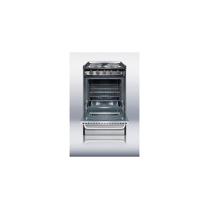 TEM110BRWY Professional Series 20" Wide Slide-in Electric Range 4 Coil Elements 2.5 cu. ft. Capacity Oven Recessed... N3