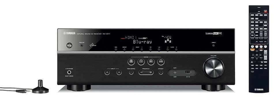 Yamaha RX-V477 5.1-Channel Network AV Receiver with Airplay (Discontinued by Manufacturer) N2