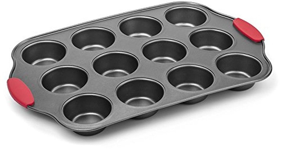Elite Bakeware NonStick Cupcake Pan Set, 2 Pans N8