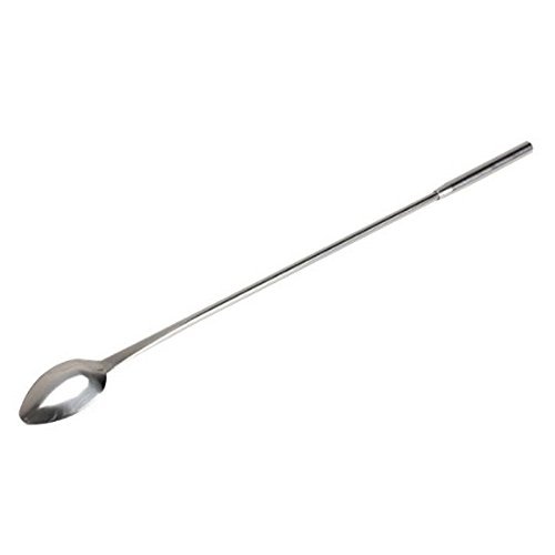 Spoon - SODIAL(R) 12'' Bar Spoon Cocktail Mixing Spoon, Stainless Steel N4