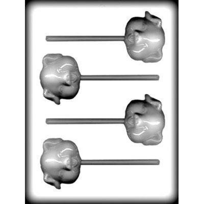 2 3/8 inch Pig Face Sucker Hard Candy Mold