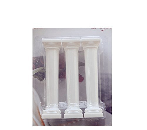 Anyana 3pcs set Rome Column Plastic Cookie Cutter Cake Mould Tool Kitchen Tool Sugar Paste Baking Mould Cookie... N2