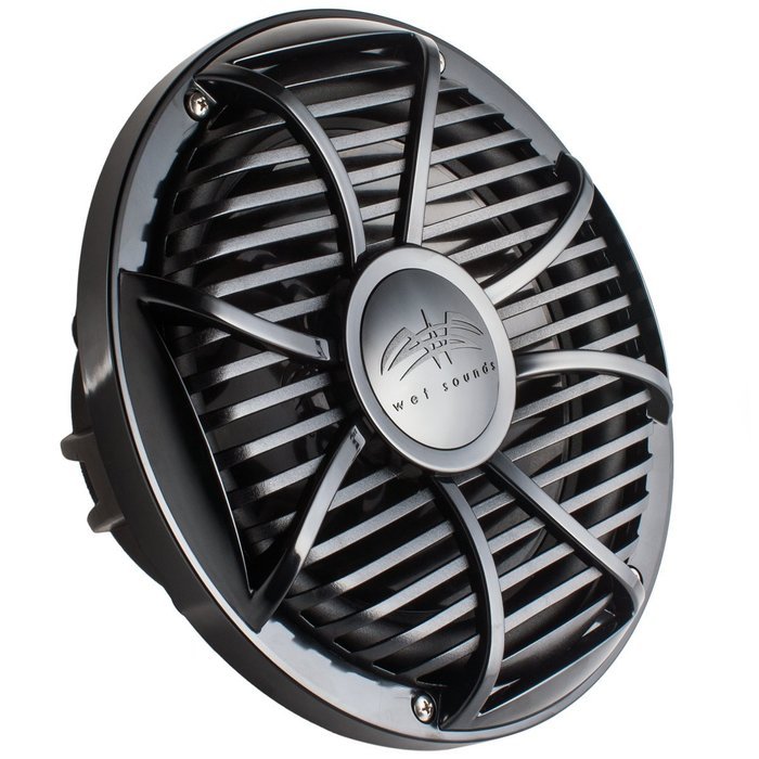 Wet Sounds SW Series 10" Free Air 4 Ohm Black Subwoofer - 600 Watts Max / 300 Watts RMS N2