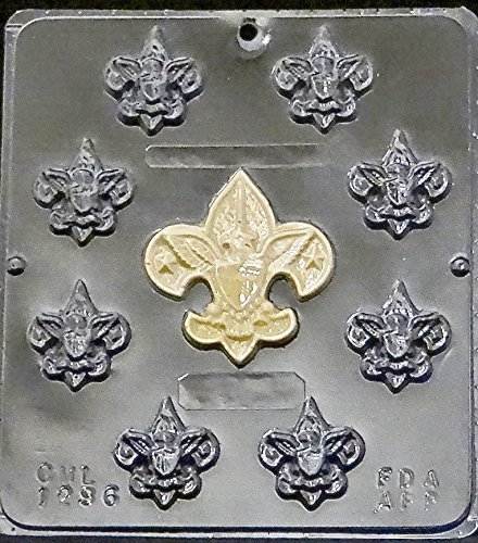 Boy Scout Assortment Badges Chocolate Candy Mold 1296