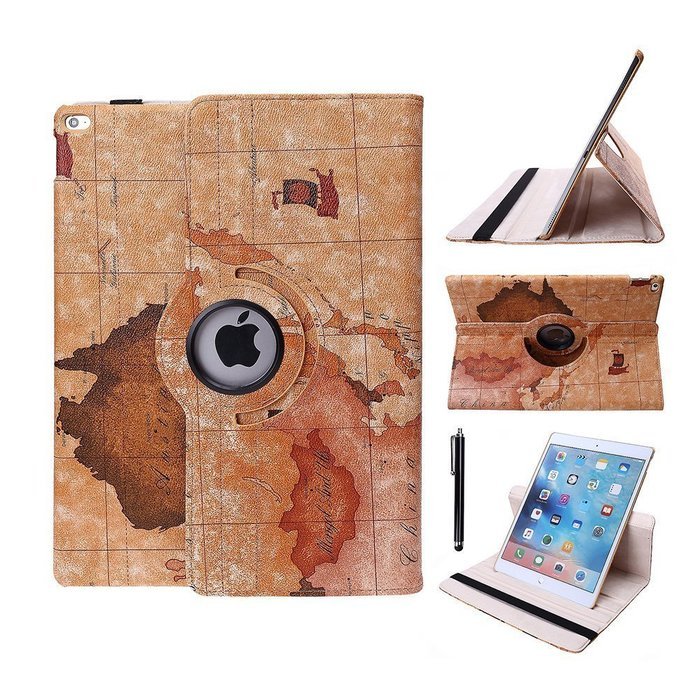 iPad Pro 12.9" Case,TOPCHANCES 2015 Smart Cover Case for iPad Pro 12.9 inch Tablet with Free Stylus Pen (Black... N19