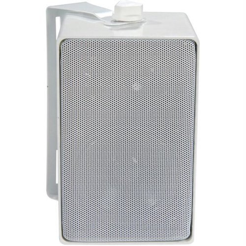 CSI/SPECO DMS-3TSW WHITE 3-Way Indoor/Outdoor Weather Resistant Multi-TAP 70-Volt Speaker in White