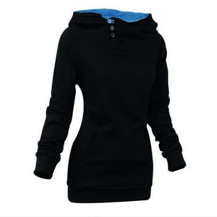 Women's Pullover,Laimeng Winter Hoodie Sweatshirt Jumper Sweater Hooded Pullover Tops (S, Blue) N3