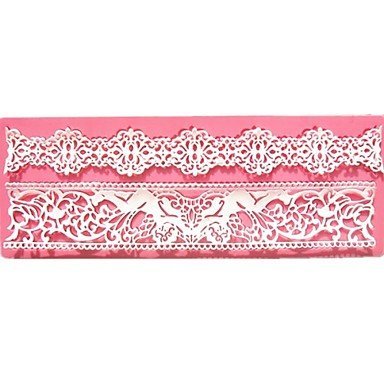 Y&XL&H Two European Relief Pattern Lace Cake Molds