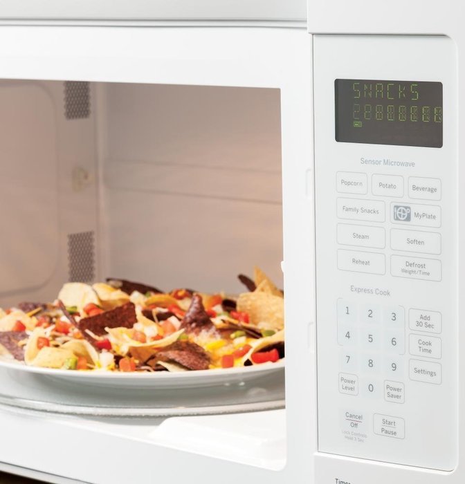 GE JVM7195SFSS 1.9 Cu. Ft. Over-the-Range Sensor Microwave Oven, Stainless Steel N19