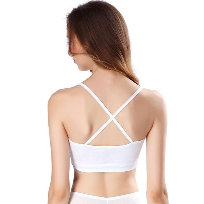 PHOTNO Women Vest Crop Top Bralette Bustier Cami Bustier Tank Tops N18
