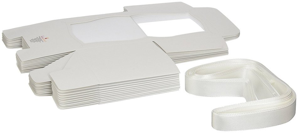 Kate Aspen Set of 12 Sweetness and Light Cupcake Boxes N4