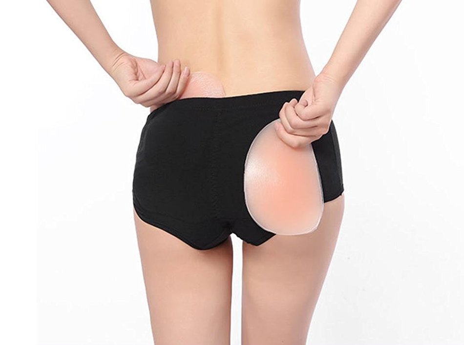 Underwear, PHOTNO Hip Up Silicone Pads Lift Butt Enhancer Panties Undies Buttocks Booty Booster N11