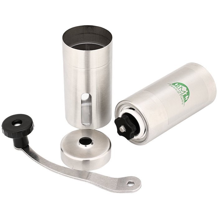 Metrical Poetry Manual Coffee Grinder Mill with Ceramic Conical Adjustable Burr, Premium Hand Coffee Mill - Portable... N5