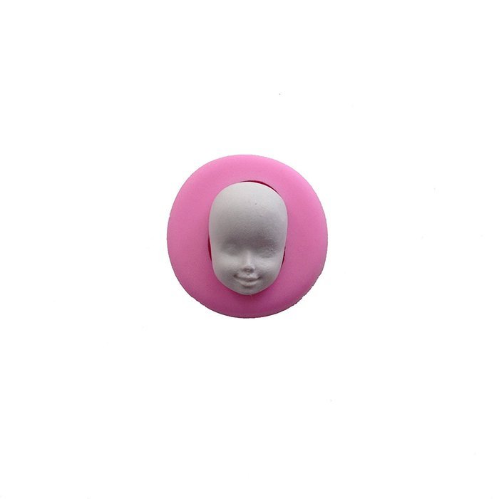 Wocuz WZ0950 Silicone Baby Face Mold Fondant Mold Candy Making Mold for Baby Shower Cake Cupcake Decoration Toppers... N2