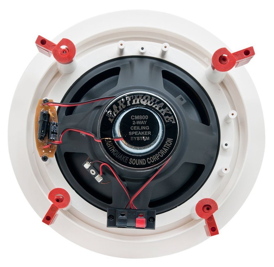 Earthquake Sound Image CM800 Flush-Mount In-Ceiling Speakers (Pair) N3