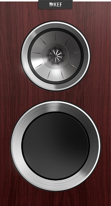 KEF R300 Bookshelf Loudspeaker - Walnut (Pair) N9