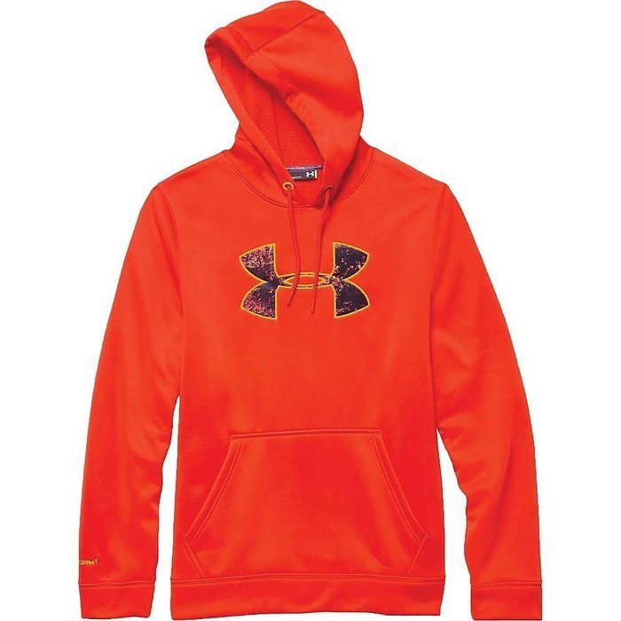 Under Armour Men's UA Storm MTN Big Logo Hoodie Small Steel N15
