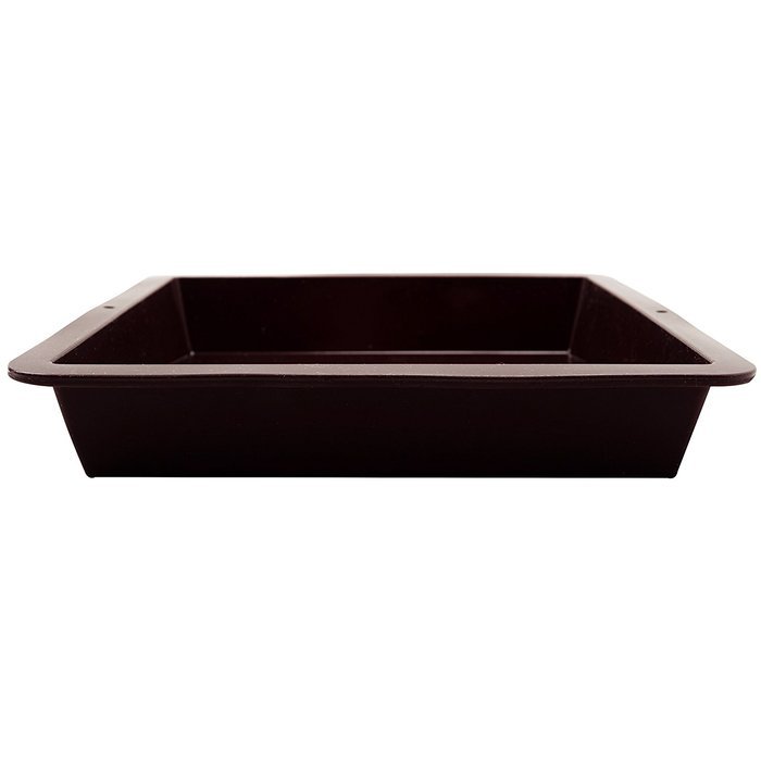 Marathon Housewares KW200013GR Premium Silicone Square Cake Pan, Green N10
