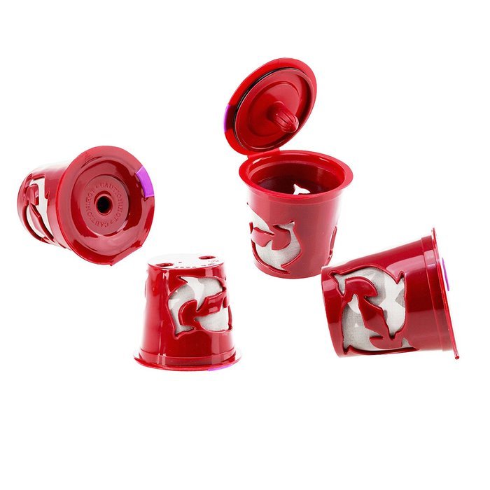 First4Spares Deluxe Reusable Eco Refill Coffee Pod Filters for Keurig 2.0, K300, K400 & K500Series Coffee Brewers... N4