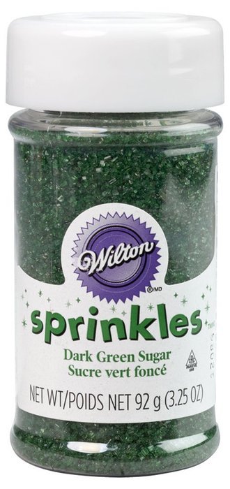 Wilton 2201-1381 Sanding Sugar, Dark Green N2
