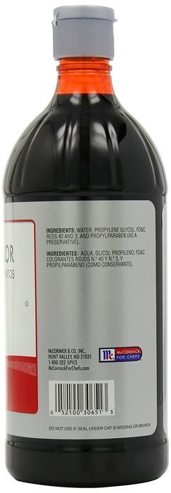 McCormick Food Coloring, Red, 32-Ounce N11