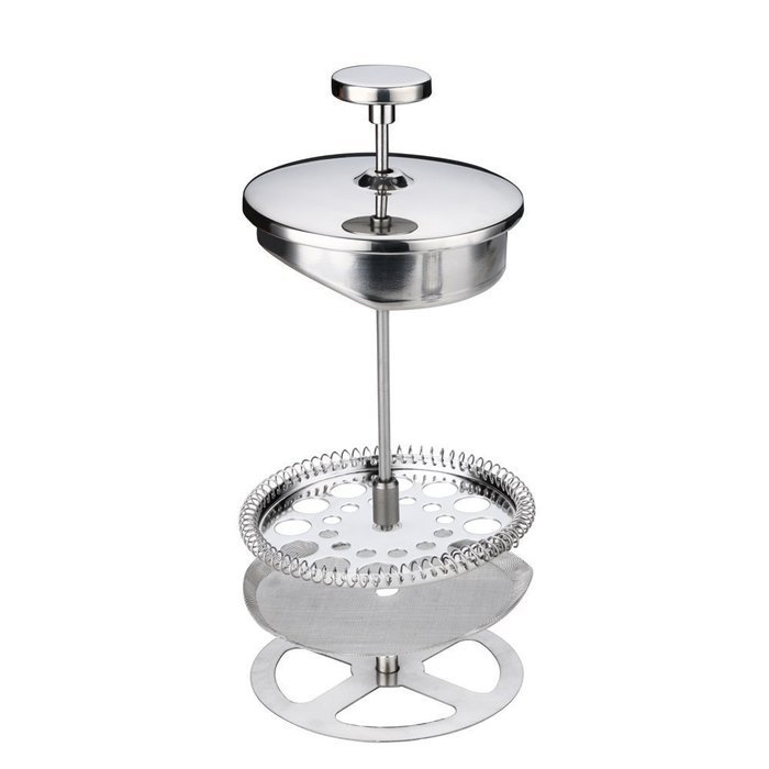 Meelio 18/8 Stainless Steel Double Wall Coffee French Press and Tea