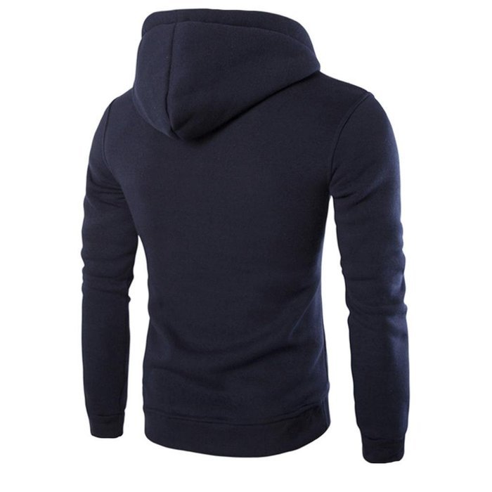 Men's Outwear,Laimeng Cotton Blend Retro Long Sleeve Hoodie Hooded Sweatshirt Tops Jacket Coat Outwear (L, Red) N11