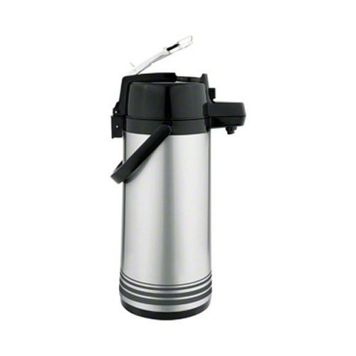 Update International (LSVL-25-BK/SF) 2.5 L Stainless Steel Lever-Top Air Pot