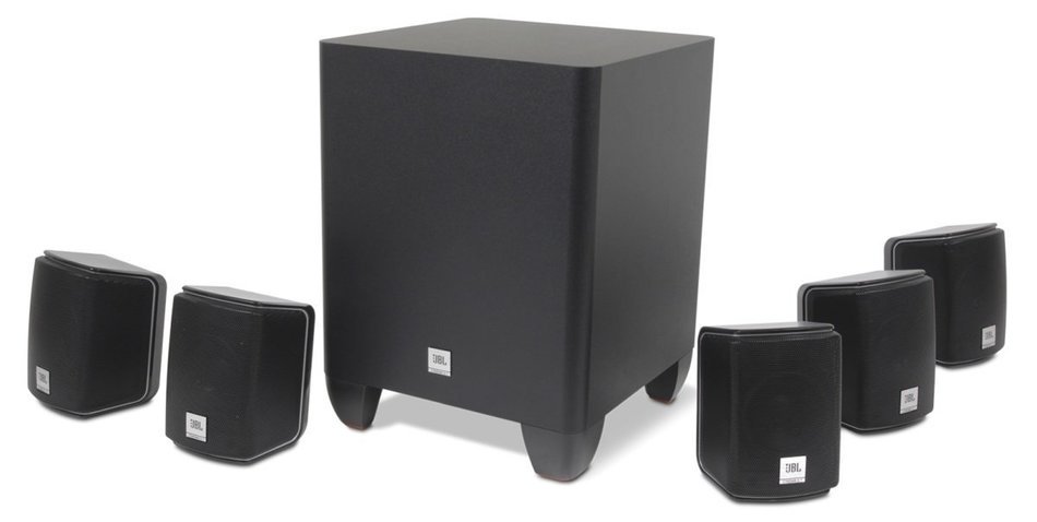 JBL Cinema 510 5.1 Home Theater Speaker System with Powered Subwoofer