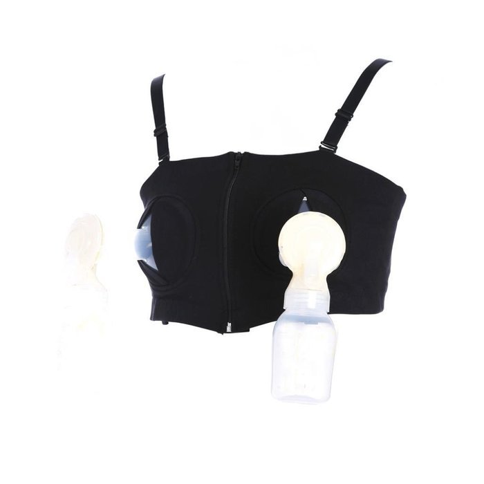 PHOTNO Hands-free Breast Pump Nursing Bras Maternity Pregnant Breastfeeding 3 Colors N13