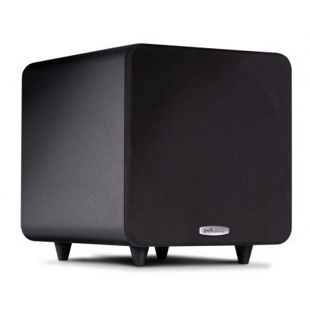 Polk Audio 300W Compact 8 Inch Powered Subwoofer, with All NEW Klippel Distortion Analyzer and Patented Dynamic... N4