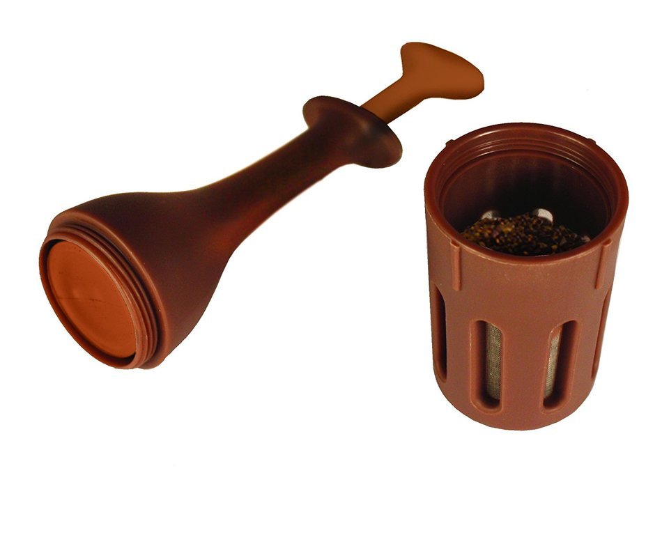 Jokari Single Serve French Coffee Press, Brown N4