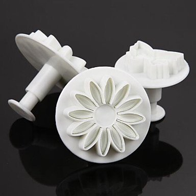 Sher New 47 pcs Sugarcraft Cake Decorating Fondant Icing Plunger Tools Mold Mould N4