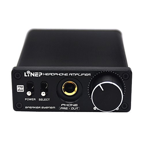 Generic A929 Desktop high-impedance Headphone Amplifier(Black) N4