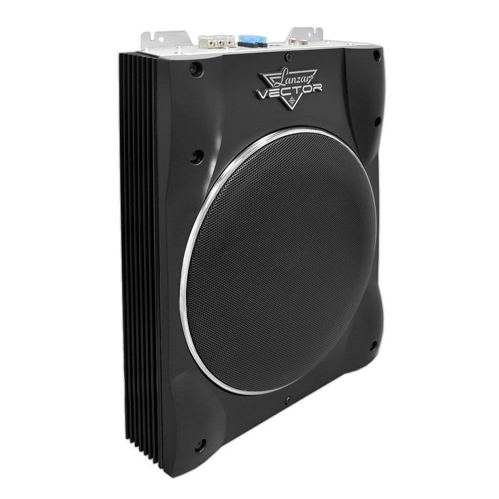 Lanzar VCTBS10 800-Watt 10" Super Slim Subwoofer Bundle Combo With 2x 6.5" 2-Way Custom Component Speakers + 2x...