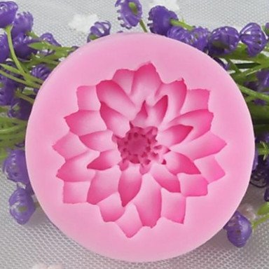 Sher One Hole Deep Flower Silicone Mold Fondant Molds Sugar Craft Tools Resin flowers Mould For Cakes N3