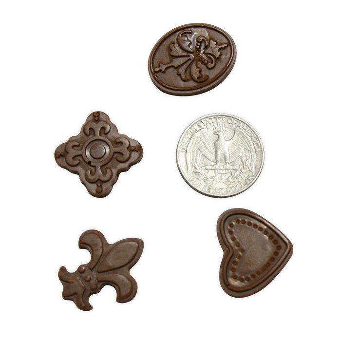 Candy Making Molds, 2PCS YYP [Heart and Crown Shape Mold] Silicone Candy Molds for Home Baking - Reusable Silicone... N6
