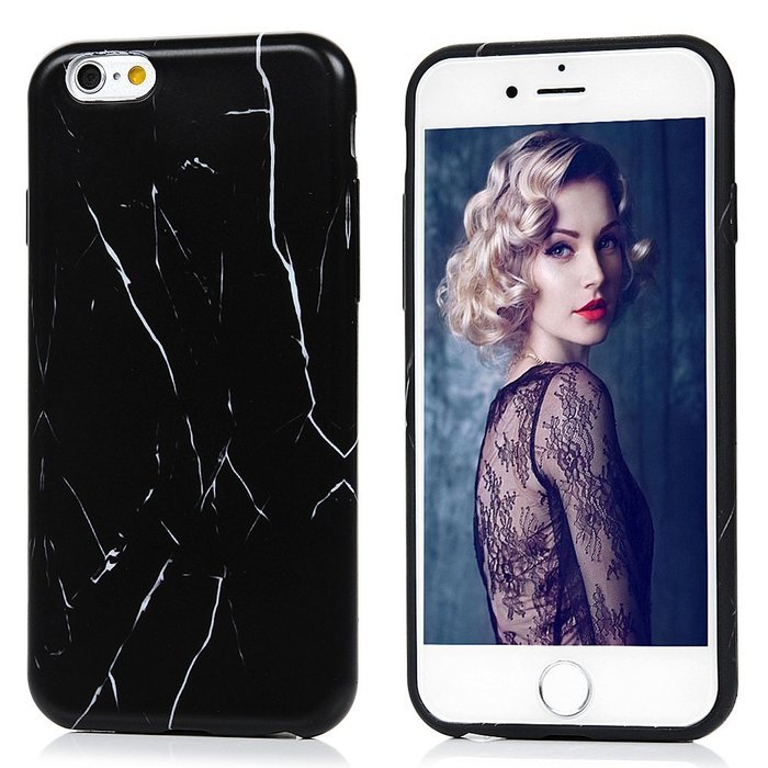 iPhone 6S Case,iPhone 6 Case (4.7") - Marble Pattern Series Slim Fit Shock-absorption Soft Flexible TPU Protective... N20