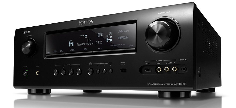 Denon AVR3312CI Integrated Network A/V Surround Receiver (Discontinued by Manufacturer)