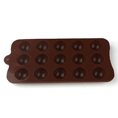 Sher Silicone Gold Ingot Shaped Sugarcraft Mold for Candy/Cookie/Jelly/Chocolate