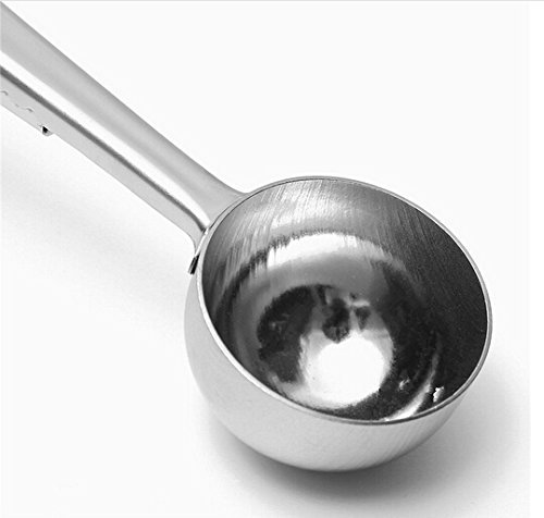 Eve Split 3pcs Multifunction Premium Stainless Steel Coffee Scoop and Tea Scoop with Integrated Bag Clip spoon N6