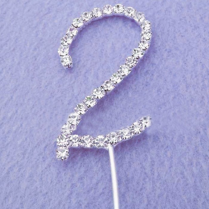 Number Two Cake Topper N17