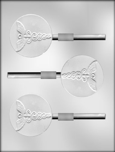 CK Products 2-3/4-Inch Medical Sucker Chocolate Mold