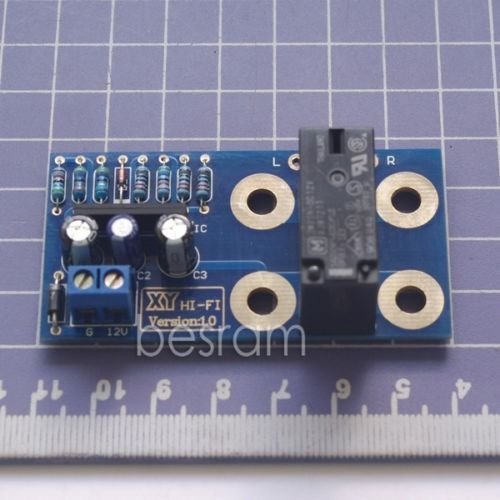 Dual track UPC1237 Stereo Speaker Protection complete Board DC Protection N2